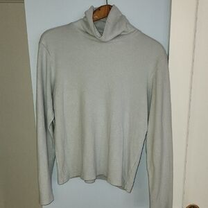 Womens Turtleneck Fleece Sweater